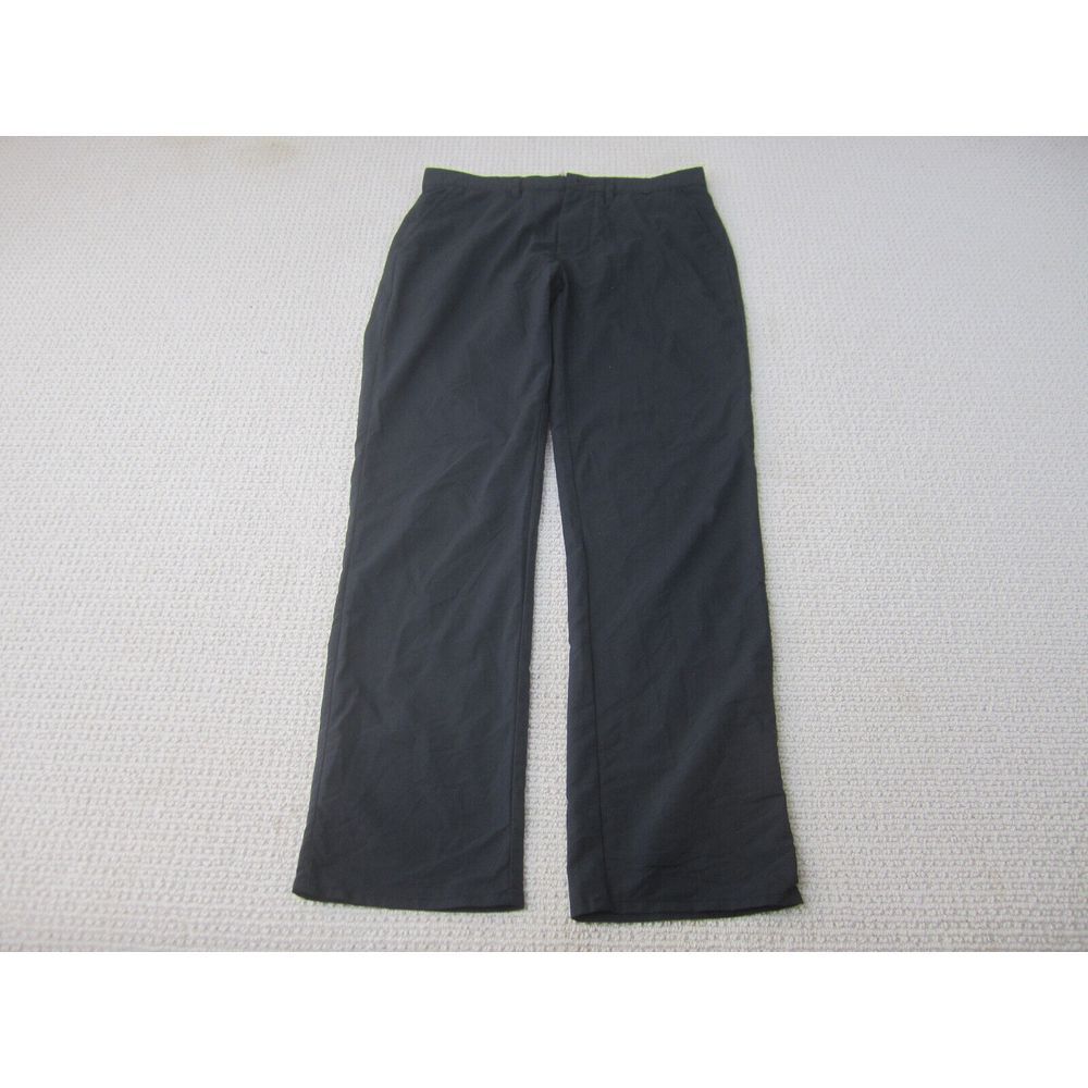 Hurley Pants Mens 31 Black Hybrid‎ Chino Flex Outdoors Straight Leg Casual 31x31